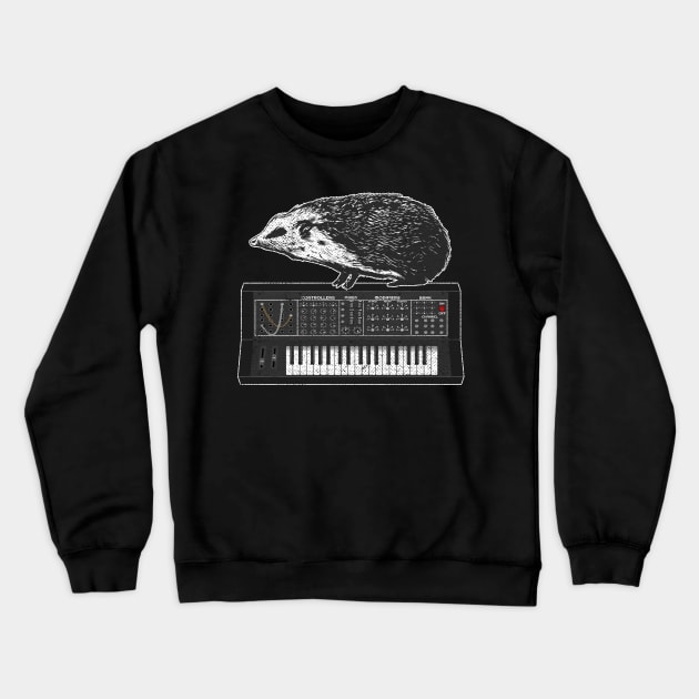 Modular Synthesizer Synth ADSR Analog Drum Machine Crewneck Sweatshirt by Kuehni